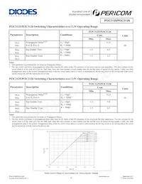 PI3C3125ZJEX Datasheet Page 4