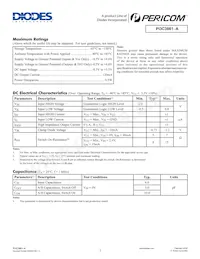 PI3C3861-AQEX Datenblatt Seite 2