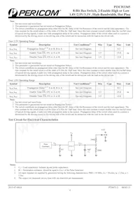 PI3CH3345LE Datasheet Page 4
