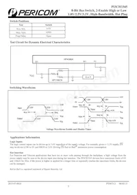 PI3CH3345LE Datasheet Page 5
