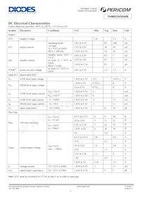 PI4MSD5V9540BZEEX Datasheet Page 3