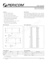 PI5C32X2245BE Datasheet Cover