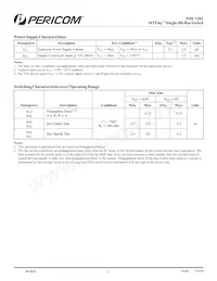 PI5C3301TEX Datasheet Page 3
