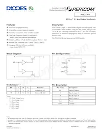 PI5C3303TEX Datasheet Cover