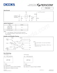 PI5C3303TEX Datasheet Page 4