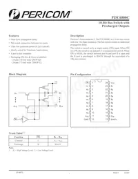 PI5C6800CQE Datasheet Cover