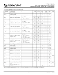 PI74LVCC3245ALE Datenblatt Seite 3