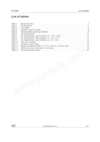 ST2129BQTR Datasheet Page 3