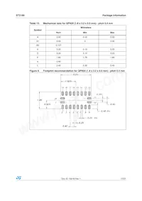 ST2189QTR Datasheet Page 17