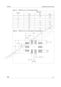 ST2329QTR Datasheet Page 17