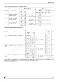 ST4G3234BJR Datasheet Page 5