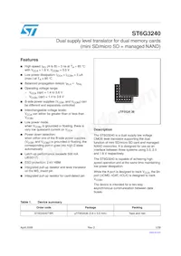 ST6G3240TBR Datasheet Copertura