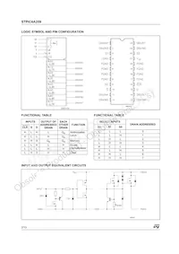 STPIC6A259MTR Datasheet Page 2