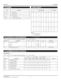 SY100S364FC Datasheet Page 3