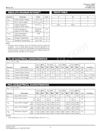 SY10ELT21LZG-TR Datasheet Page 3