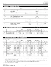 SY10EPT28LZG-TR Datasheet Page 3