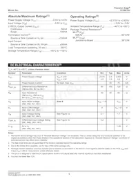 SY58019UMI-TR Datasheet Page 3