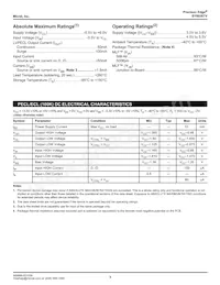 SY89307VMI-TR Datasheet Page 3
