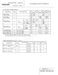 TC74AC573FW-ELP數據表 頁面 3