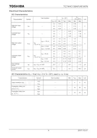 TC74HC138AFN(F Datasheet Page 4