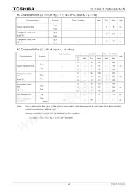 TC74HC139APF Datasheet Page 4