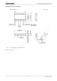 TC74LCX00FN(F Datasheet Page 7