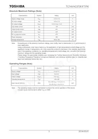TC74VHC373FT(EL Datenblatt Seite 3