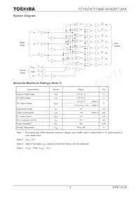 TC74VHCT138AFTEL Datasheet Page 3