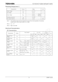 TC74VHCT138AFTEL Datasheet Page 4