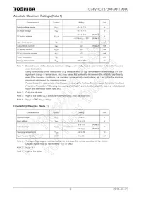 TC74VHCT373AFTEL Datasheet Page 3