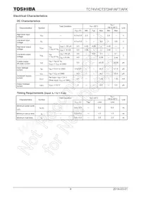 TC74VHCT373AFTEL Datasheet Page 4