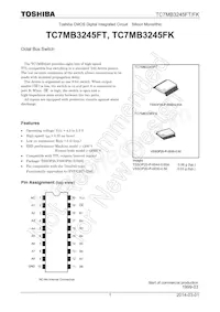 TC7MB3245CFT-EL(M) Datasheet Cover