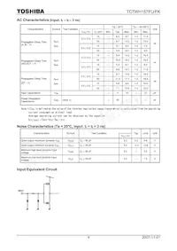 TC7WH157FU(TE12L) Datasheet Pagina 4