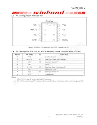 W25Q80JVSNIQ TR Datasheet Page 7