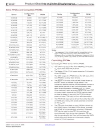 XC1765ESOG8C Таблица данных Страница 4