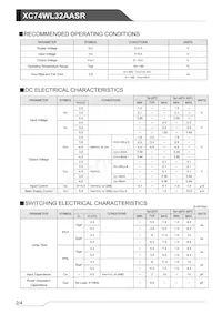 XC74WL32AASR Datasheet Page 2