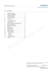 74ABT08N Datasheet Page 14