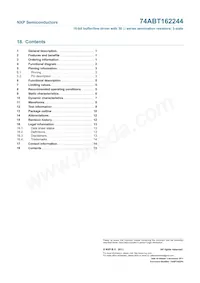 74ABT162244DGG Datasheet Pagina 16