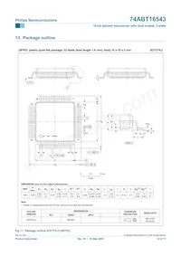 74ABT16543BB Datenblatt Seite 14