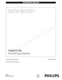 74ABT273AD Datasheet Cover