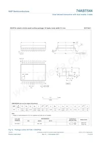 74ABT544D Datasheet Page 12