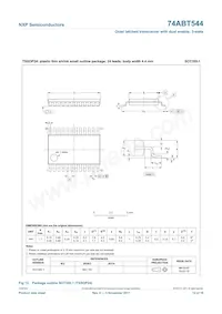 74ABT544D Datasheet Page 13