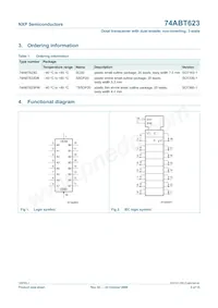 74ABT623PW Datasheet Page 2