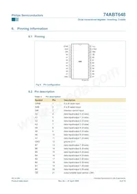 74ABT648PW Datasheet Page 4
