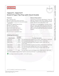 74AC377MTCX Datenblatt Cover