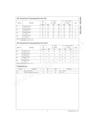 74AC520PC Datasheet Page 5