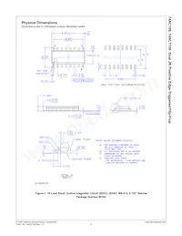 74ACT109SCX Datasheet Page 8