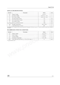 74ACT174MTR Datasheet Page 3