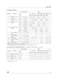 74ACT245MTR Datasheet Page 3