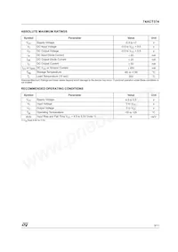 74ACT374MTR Datasheet Page 3